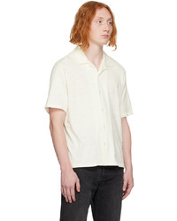 Chemise à manches longues blanche rag & bone