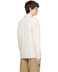 Chemise à manches longues blanche Norse Projects