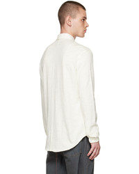 Chemise à manches longues blanche rag & bone