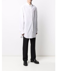 Chemise à manches longues blanche Ann Demeulemeester