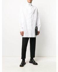 Chemise à manches longues blanche Yohji Yamamoto