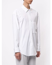 Chemise à manches longues blanche Wooyoungmi