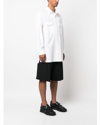 Chemise à manches longues blanche Yohji Yamamoto