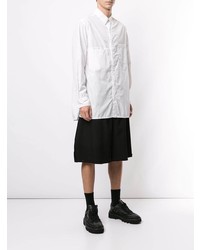 Chemise à manches longues blanche Yohji Yamamoto