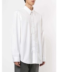 Chemise à manches longues blanche Helmut Lang