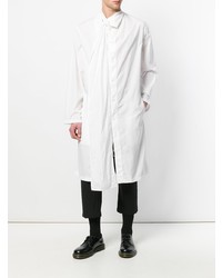 Chemise à manches longues blanche Yohji Yamamoto