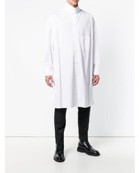 Chemise à manches longues blanche Yohji Yamamoto