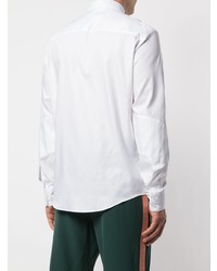 Chemise à manches longues blanche Gucci