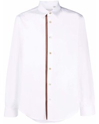 Chemise à manches longues blanche Paul Smith