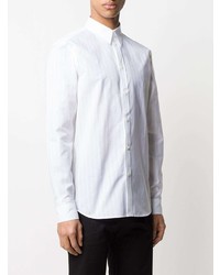 Chemise à manches longues blanche Givenchy