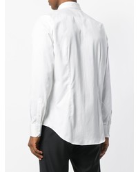 Chemise à manches longues blanche Lanvin