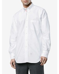 Chemise à manches longues blanche Thom Browne