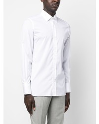 Chemise à manches longues blanche Tom Ford