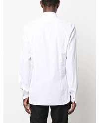 Chemise à manches longues blanche Tom Ford