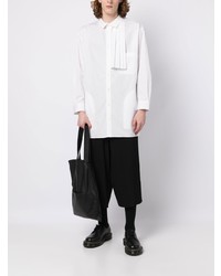 Chemise à manches longues blanche Yohji Yamamoto