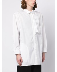 Chemise à manches longues blanche Yohji Yamamoto