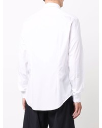 Chemise à manches longues blanche Lanvin