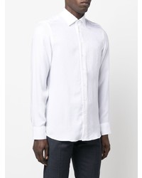 Chemise à manches longues blanche Etro