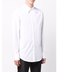 Chemise à manches longues blanche DSQUARED2