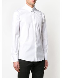 Chemise à manches longues blanche DSQUARED2