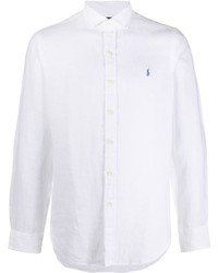 Chemise à manches longues blanche Polo Ralph Lauren