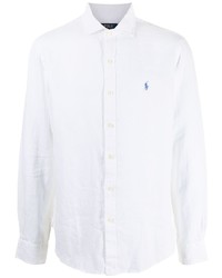 Chemise à manches longues blanche Polo Ralph Lauren