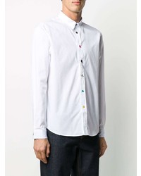 Chemise à manches longues blanche PS Paul Smith