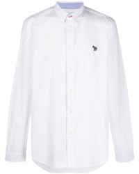 Chemise à manches longues blanche PS Paul Smith