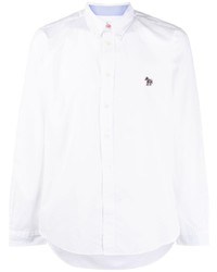 Chemise à manches longues blanche PS Paul Smith