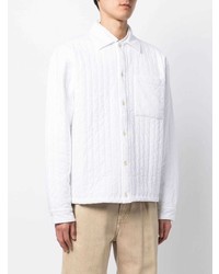 Chemise à manches longues blanche Jacquemus