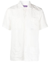 Chemise à manches longues blanche Ralph Lauren Purple Label
