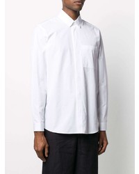 Chemise à manches longues blanche Jil Sander