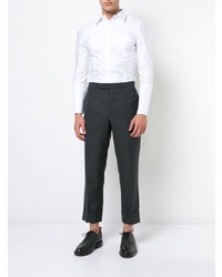 Chemise à manches longues blanche Thom Browne