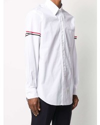 Chemise à manches longues blanche Thom Browne