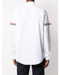 Chemise à manches longues blanche Thom Browne