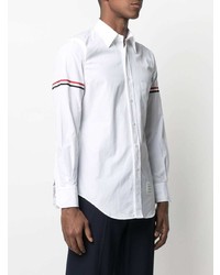Chemise à manches longues blanche Thom Browne