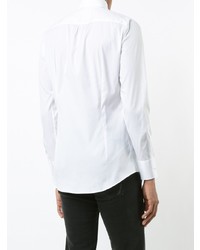 Chemise à manches longues blanche DSQUARED2