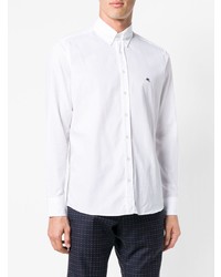 Chemise à manches longues blanche Etro