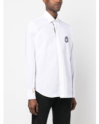 Chemise à manches longues blanche Billionaire