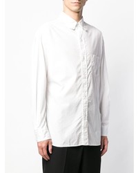 Chemise à manches longues blanche Yohji Yamamoto