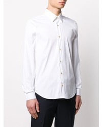 Chemise à manches longues blanche Paul Smith