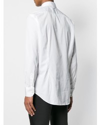 Chemise à manches longues blanche Lanvin