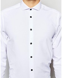 Chemise à manches longues blanche Asos