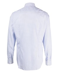 Chemise à manches longues blanche Corneliani