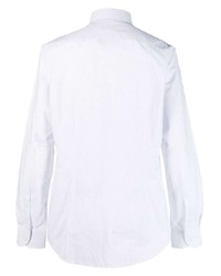 Chemise à manches longues blanche Corneliani