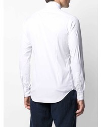 Chemise à manches longues blanche Eleventy