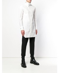 Chemise à manches longues blanche Rick Owens