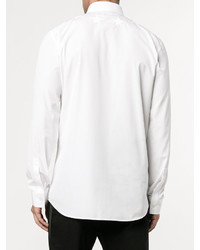 Chemise à manches longues blanche Givenchy