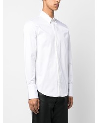 Chemise à manches longues blanche Ferragamo