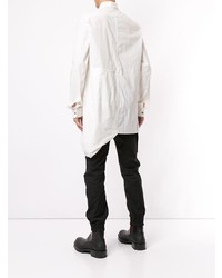 Chemise à manches longues blanche Rick Owens